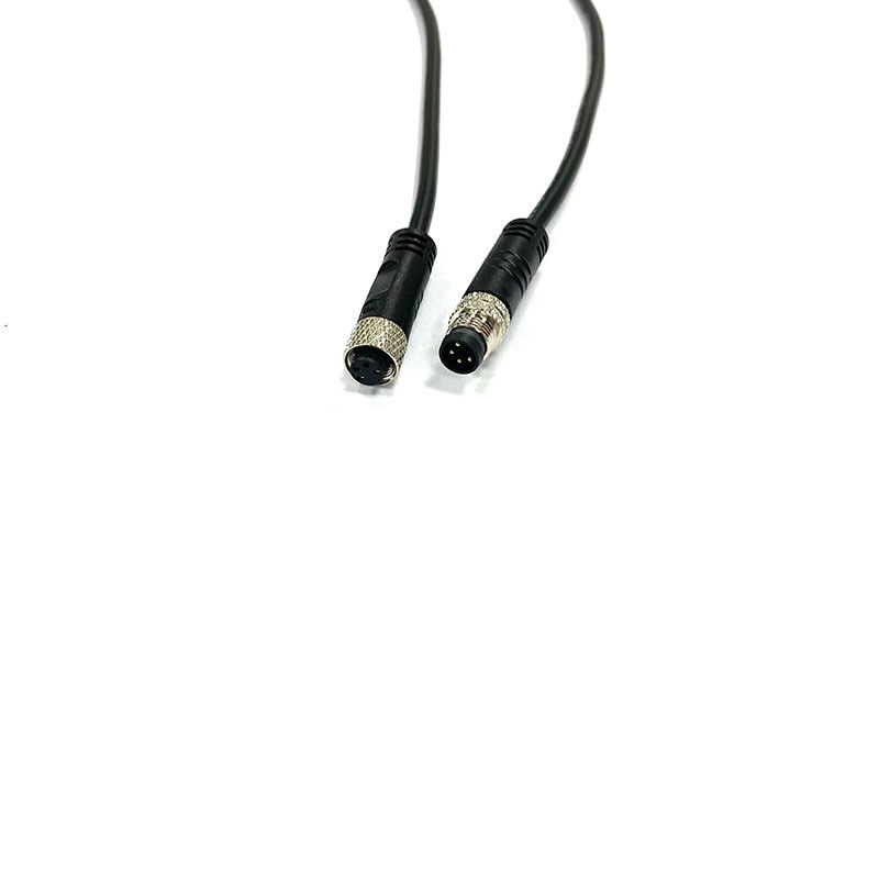Metal  Mini Screw Waterproof Connector IP68 M8  Wire Nuts Type