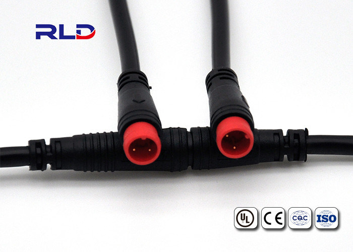 Small Size IP65 Electric Bike Connectors Male Female 2Pin Waterproof Cable Connector Electric