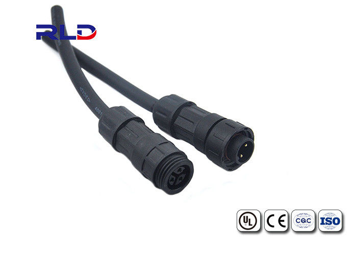 250V AC Waterproof Circular Connectors Screw Locking Connection Mode