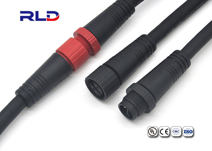 2Pin 3Pin Waterproof Outdoor Lighting Connectors IP68 Cable Connection Circular Connector