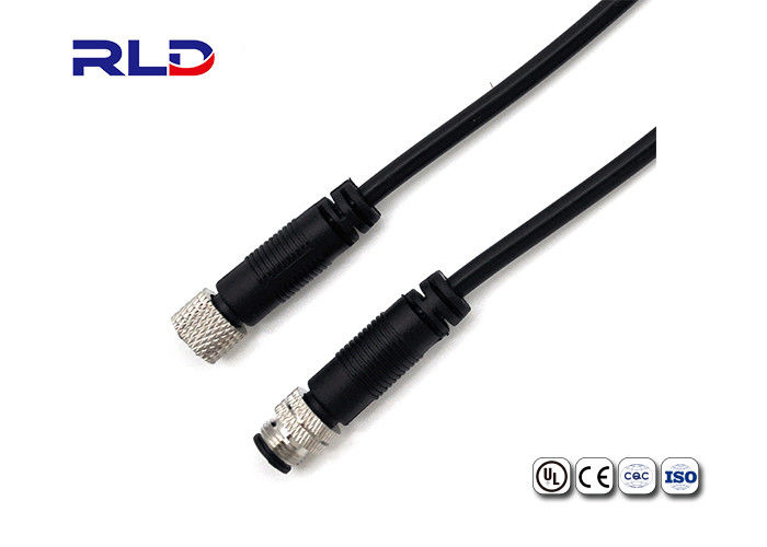 Two Pin Waterproof Electrical Wire Connector Plug ,  IP67 Wire To Wire Connector
