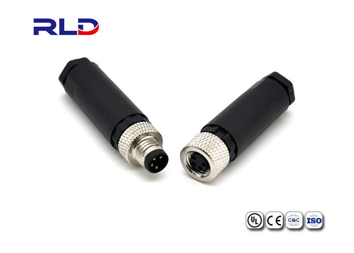 Wire To Wire Waterproof 5Pin Plug Male And Female DC Connector