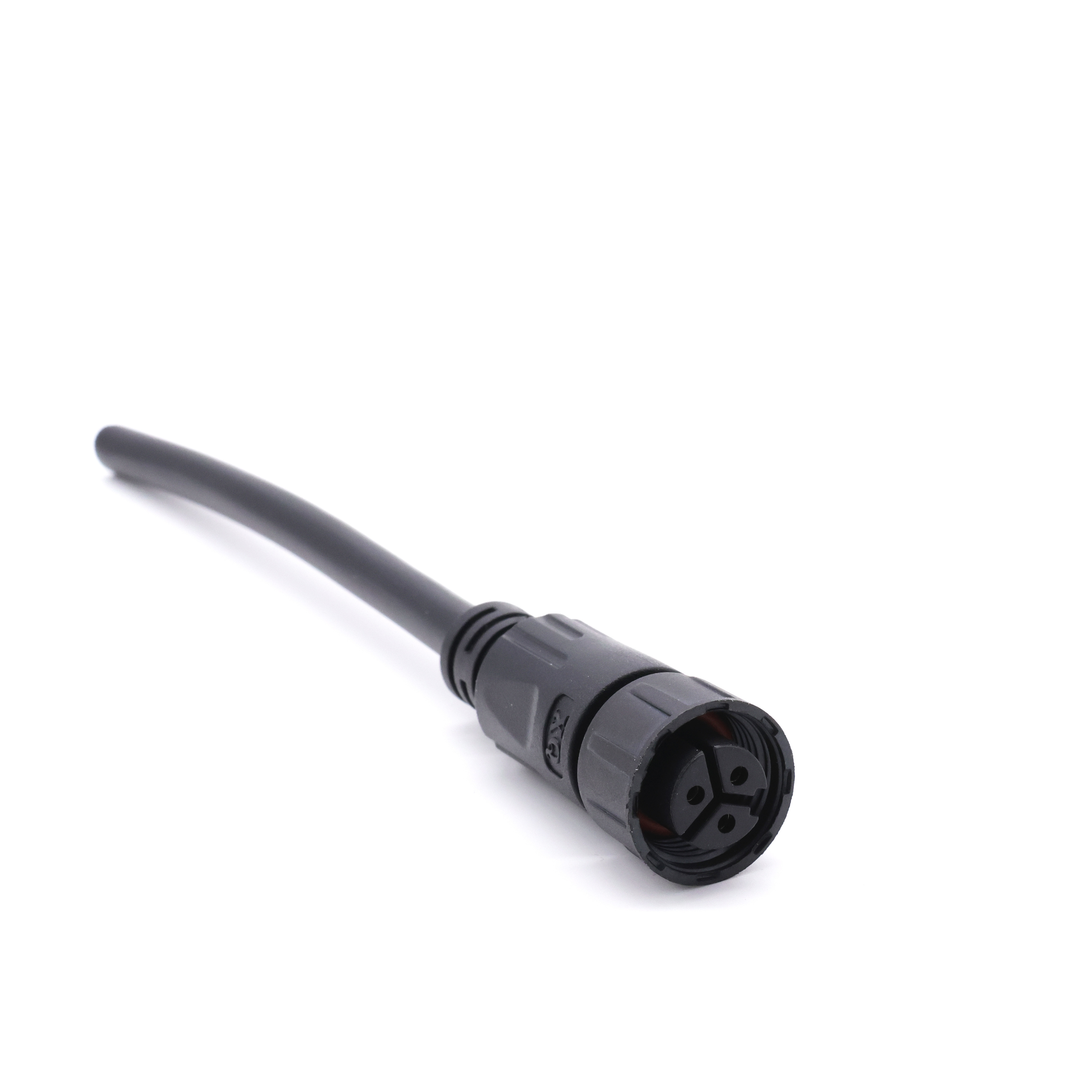 Outdoor 2 Pin Waterproof LED Connector , IP67 Waterproof Cord Connector